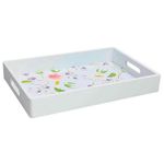 Tavă de bucătărie Tognana 56971 Tava de sevire Audrey 30x20cm, cu manere, din lemn