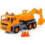 Mașină Полесье 86709 Jucarie masina excavator cu inertie Almaz