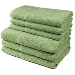 Textile de casă Sweet Home Prosop de baie Toscana 70x130 cm, 450g/m2 Laurel Green