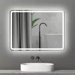 Зеркало для ванной Bayro Gama 800x600 LED touch