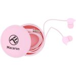 Căști cu fir Tellur TLL162122 Macaron Pink