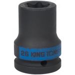 Set de tubulare, bite, duze King Tony 657526M Cap de impact 3/4