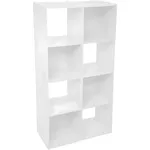 Etajeră 5five 51856 Raft 67.5x32x134cm, 8 polite, alb