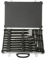 Набор головок, бит, насадок Makita D-42444 Set 17 dalti/burghie valiza alum. 250mm