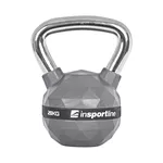 Гиря Vin-Bell 20 кг сталь / хром / PU inSPORTline Kettlebell 21645 (10371)