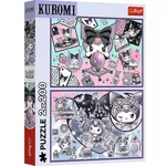 Puzzle Trefl 13345 Puzzles 2x200 Kuromis mischiefs, Hello Kitty