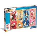 Puzzle Clementoni 60 MAXI: Sonic, 2025 (26073)