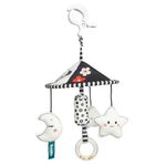 Jucărie cu pandantiv Sensillo Z-0360 Игрушка плюш-карусель 186 b/w star