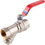 Supapă de închidere Ferro Robinet bila apa cu filtru Y maneta lunga 1