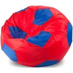 Fotoliu BeanBag BeanBag BM6074, Scaun cu bilă Oxford 300D, L, roșu cu albastru