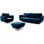 Набор мягкой мебели Eltap Silva Set Lukso 40 (Blue)