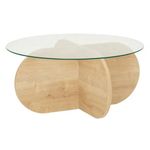 Măsuţă cafea Trendy Bubble, Stejar safir