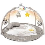 Коврик игровой Chicco 98660 Enjoy Colors, 3in1 cu proiectie, Bej, 0+ luni