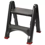 Лестница Keter 57715 Scara cu 2 niveluri Curver 49x17x63cm, max.150kg, antratit