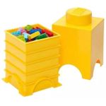 Set de construcție Lego 4001-Y Brick 1 Yellow
