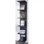 Офисный стеллаж Bofigo Книжный шкаф, 34,6x31,5x180 см, Антрацит (15-07-08)