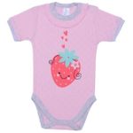 Детская одежда Veres 102-4.37-1.74 Боди-футболка Strawberry (тр.рибана) р.74