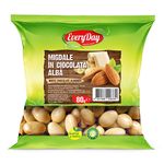 Migdale în ciocolată albă, 80g