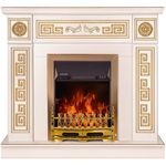 Камин электрический ArtFlame Versailles & Galileo gold, 1020x1100x300 mm, Fildeş