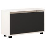 Полка для обуви Mobildor-Lux Leo 70x27x47H cm White/Anthracite