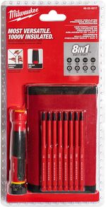 Șurubelniță Milwaukee 4932493659 surubelnite de precizie izolate 8in1