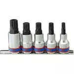 Набор головок, бит, насадок King Tony 4105PR набор насадок SPLINE M8-M16 дл.60мм 1/2