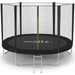 Trambulină Jumi OM-258655 2.44m plasa externa Negru