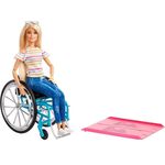 Кукла Barbie GGL22 ️ Fashionista in Scaun cu Rotile