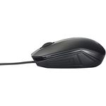 Mouse Asus UT280, Optical, 1000 dpi, 3 buttons, Ambidextrous, Black