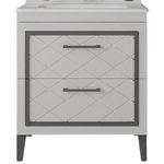 Шкаф под умывальник miscellaneous BURGUNDIE 100 (1100) Alb