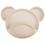 Посуда для кормления Canpol 51/401Creme Силиконовая Тарелка На Присоске Bear