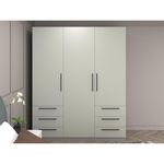 Шкаф Bayro Serenity 1800x2200x518 trend grey cu 6 sertare