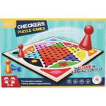 Joc educativ de masă misc 8331 Joc de masa Checkers Puzzle A16 845113