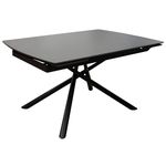Masă Deco Tori Black, extensibilă
