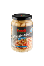 Натуральная белая фасоль 370g