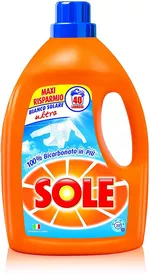 Detergent lichid rufe Sole pentru rufe albe, 41 spalari