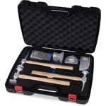 Set de unelte de mână GYS 083486 Комплект рихтовочных оправок и молотков, 7 предмета из алюминия