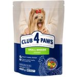 Hrană pentru animale de companie CLUB 4 PAWS 24230999 Hrană uscată Premium, pentru câini adulți, rase mici, sortiment, 15x400 g