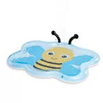 Piscină gonflabilă pentru copii cu jet de apă “Albinuța” 127x102x28 cm, 59 L, 2+  INTEX
