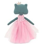Jucărie de pluș Orange Toys Fiona the Frog: Pink Dress with Roses 29 CM12-15/S03