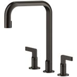 Смеситель кухонный Gessi 58701-707 Inciso Black Metal Brushed PVD