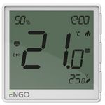 Термостат ENGO Controls EONE-230W prin internet ZigBee, 230V, white