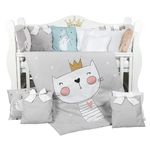 Детское постельное белье PernaMea Set lenjerie 8 piese Premium Zoo (PM.105896/5)