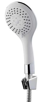 Набор для душа Bisk 05375 Cap de dus 5F cu suport de perete (baza 2) crom