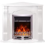 Камин электрический ArtFlame Clasic de colt & Galileo silver, 882x950x473 mm, Alb