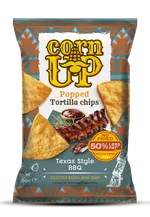 Chips porumb CornUP Texas style BBQ 60 g