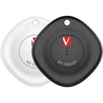 Breloc inteligent Verbatim VER_32131 My Finder Bluetooth Tracker 2 Pack, Black & White