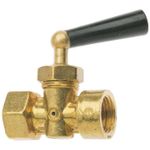 Supapă de închidere ICMA Robinet pentru manometru cu 3 cai bronz 1/2