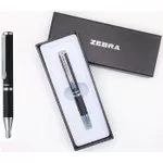 Письменные принадлежности Promstore 56011 Pix cu bila Zebra SL-F1 Glossy black , 0.7mm, albastru, in cutie cadou