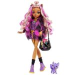 Кукла Mattel HHK52 Monster High Clawdeen Wolf și Crescent, cu accesorii